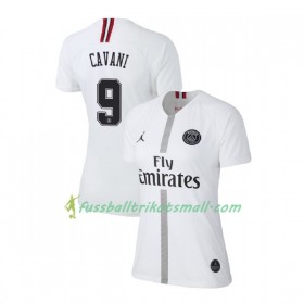 Fußballtrikots Paris Saint-Germain Cavani 9 Jodan Weiß Frauens 2018-2019 Kurzarm Ausweichtrikot kaufen